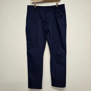 Myles Apparel Tour Pants Mens Large Blue Polyester Technical Trousers Gorpcore